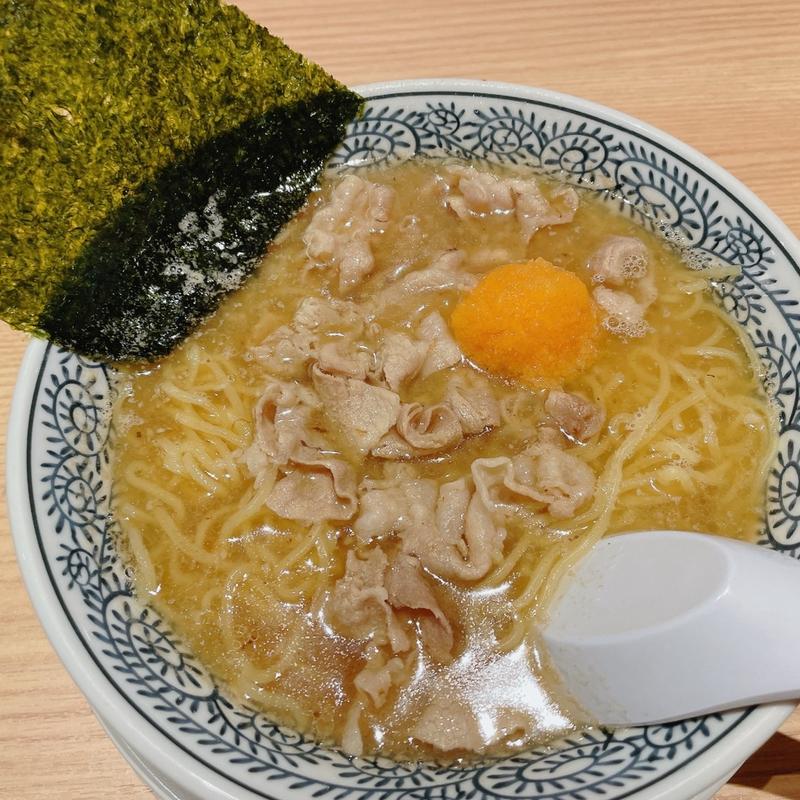 肉そば(丸源ラーメン　新座片山店)