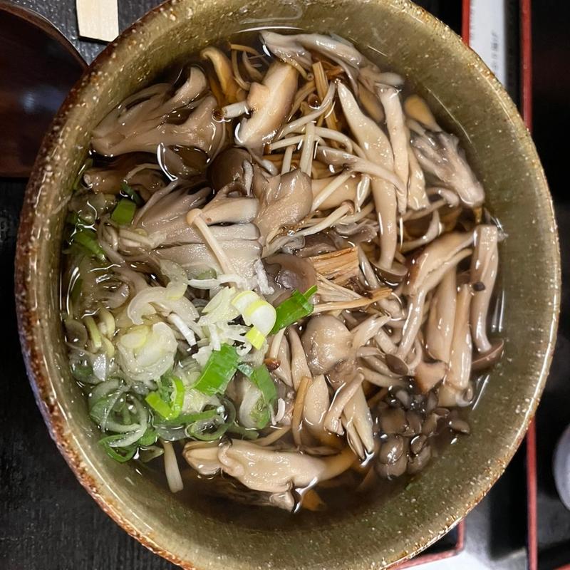 舞茸そば(そば処わへい)