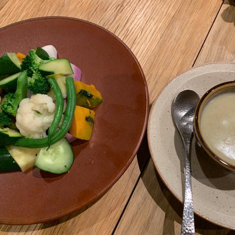 季節野菜盛り合わせ(縁道食堂)