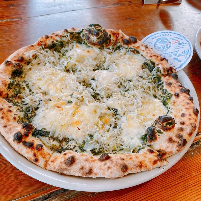 青のりしらすのビアンケッティ(松島イタリアン トト)