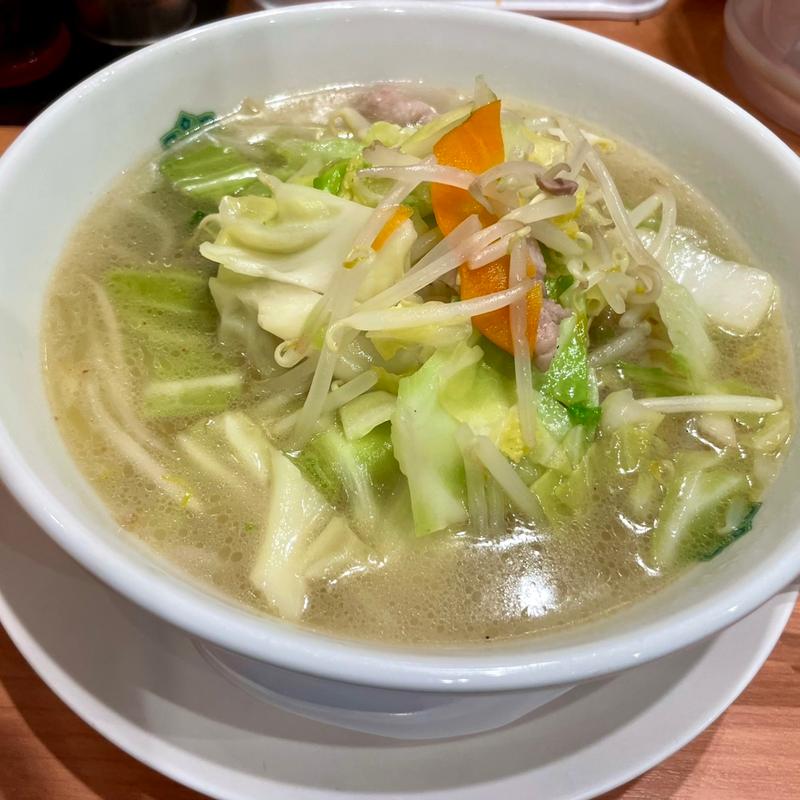 野菜たっぷりタンメン(日高屋 久喜東口店)
