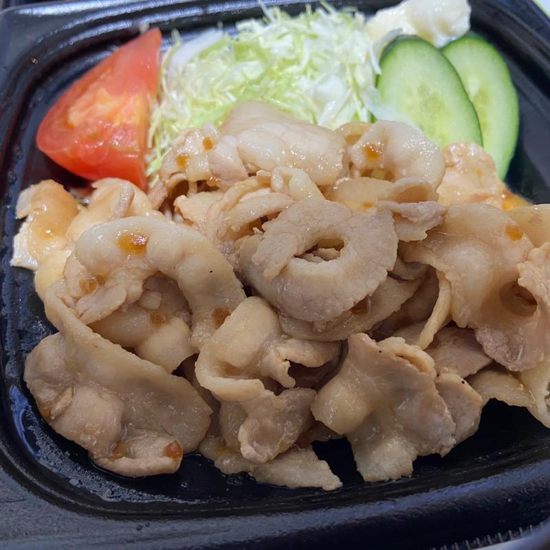 豚の生姜焼き定食(巣ごもり食堂 ていしょく屋 おうち定食/弁当/丼)