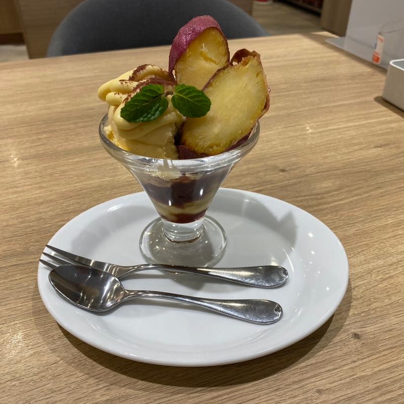 密いもミニパルフェ(デニーズ君津店)