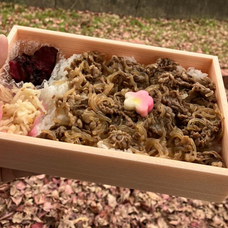 京都ロケ弁　牛めし(旅弁当 駅弁にぎわい京都)