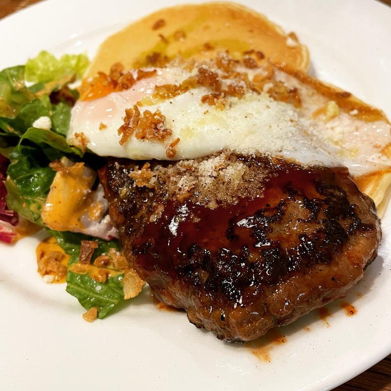 ハンバーグ＆エッグ(ハワイアンパンケーキファクトリーヨドバシ梅田店)