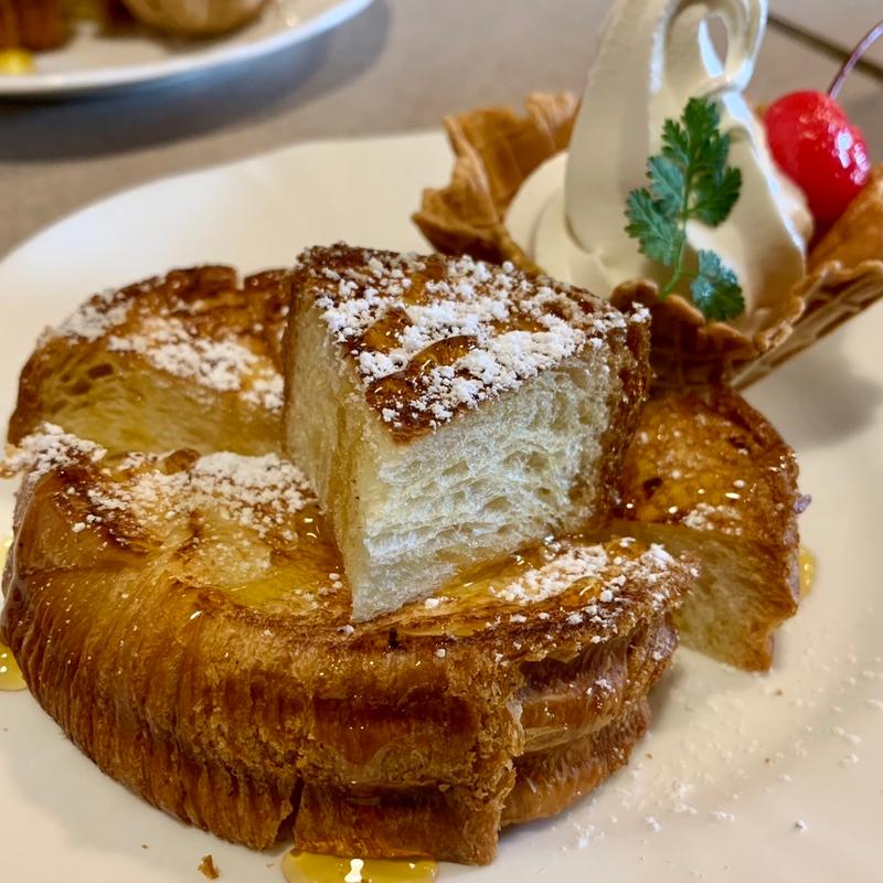 ハニーダノワーズセット(喫茶 立岩)