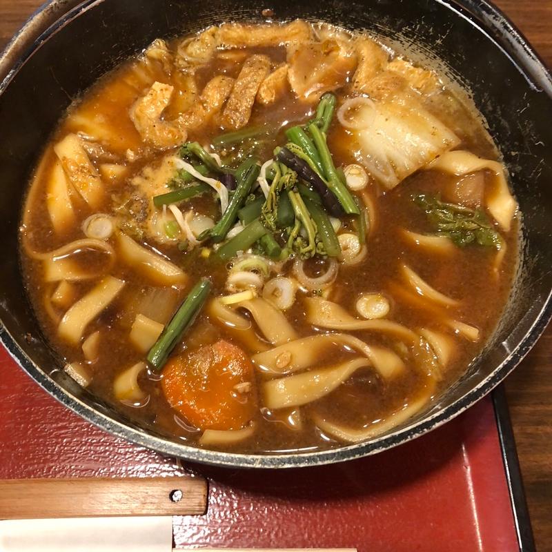 野菜ほうとう(甲州ほうとう 完熟屋 河口湖店)