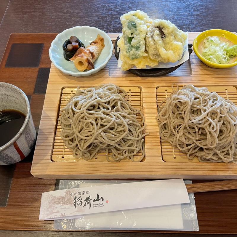 選べる合盛りセット(そば倶楽部 稲荷山)