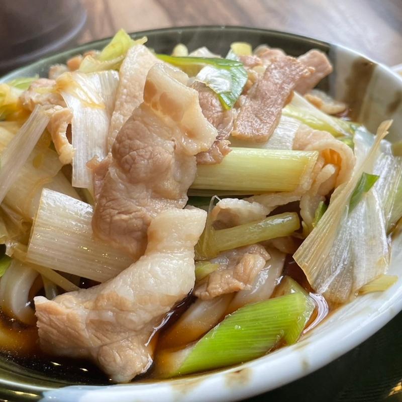 ひや肉うどん 並（ヒヤアツ） x肉(肉汁うどんの南哲 )