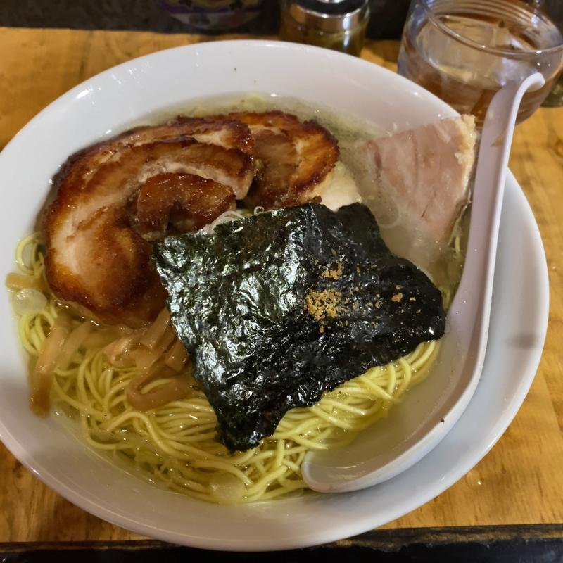 チャーシュー塩そば(桑ばら)