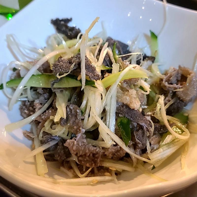 センマイ刺し(ホンデコプチャンゴ　新大久保店)