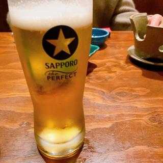 ビール（飲み放題付き特撰コース）(絹や)
