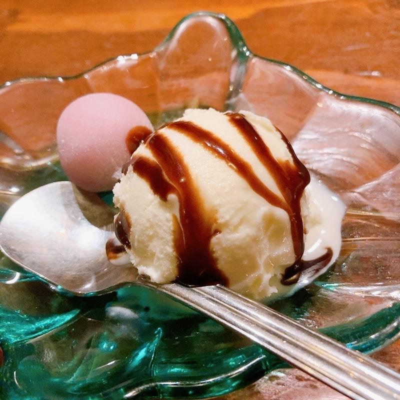 本日のデザート（特撰コース）(絹や)