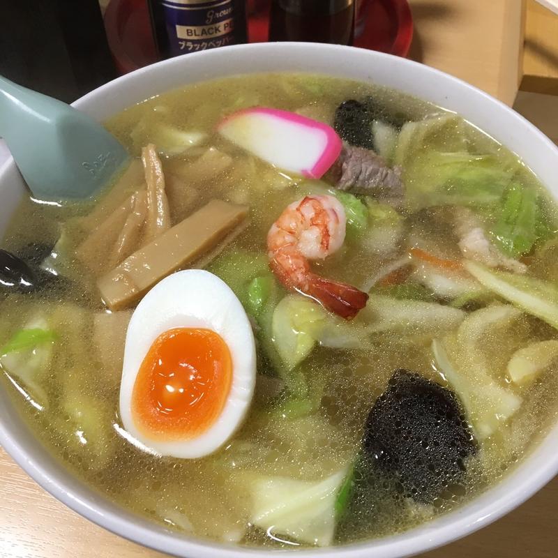 五目塩中華(おざわ食堂 )