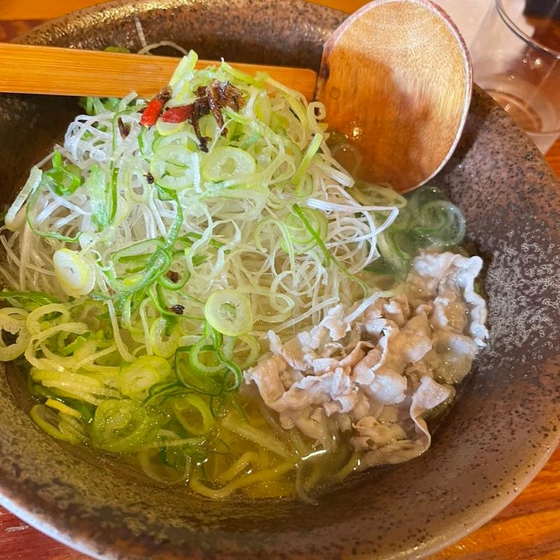 鯛塩ネギラーメン(かど家)