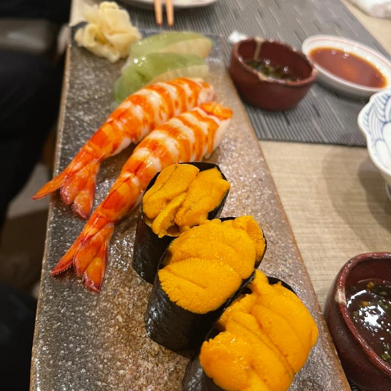 車海老 雲丹 白身(つづみ )