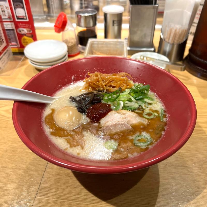 赤丸新味(一風堂 浜松町スタンド)