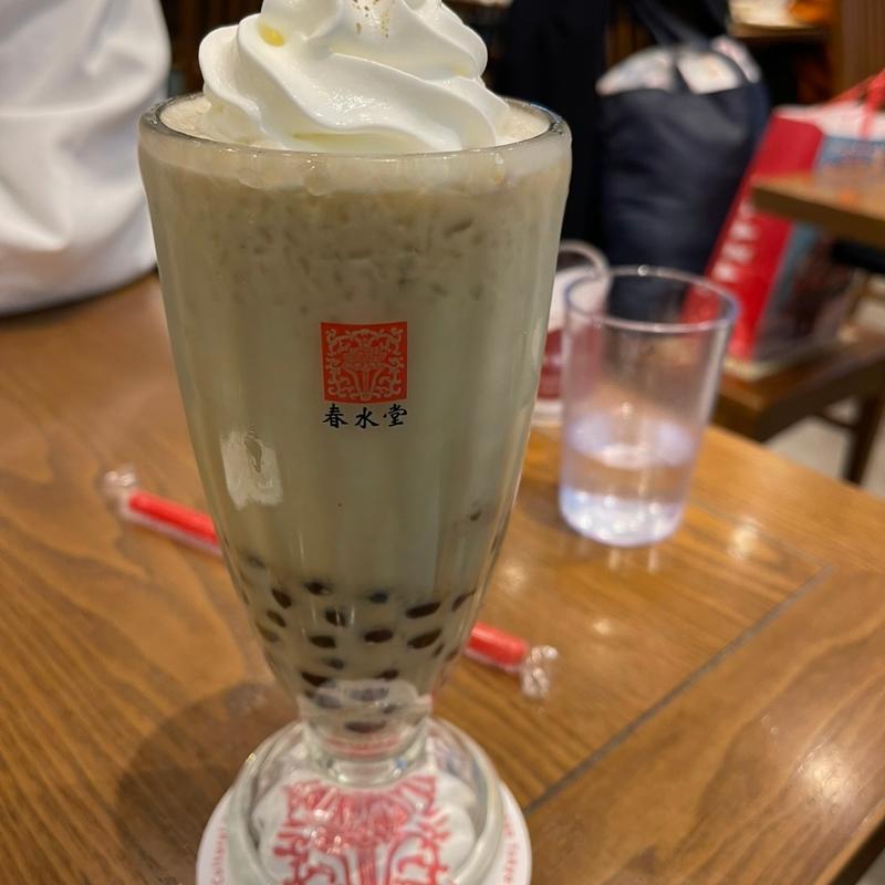 栗とほうじ茶ラテ(春水堂 ｅｋｉｅ広島店)