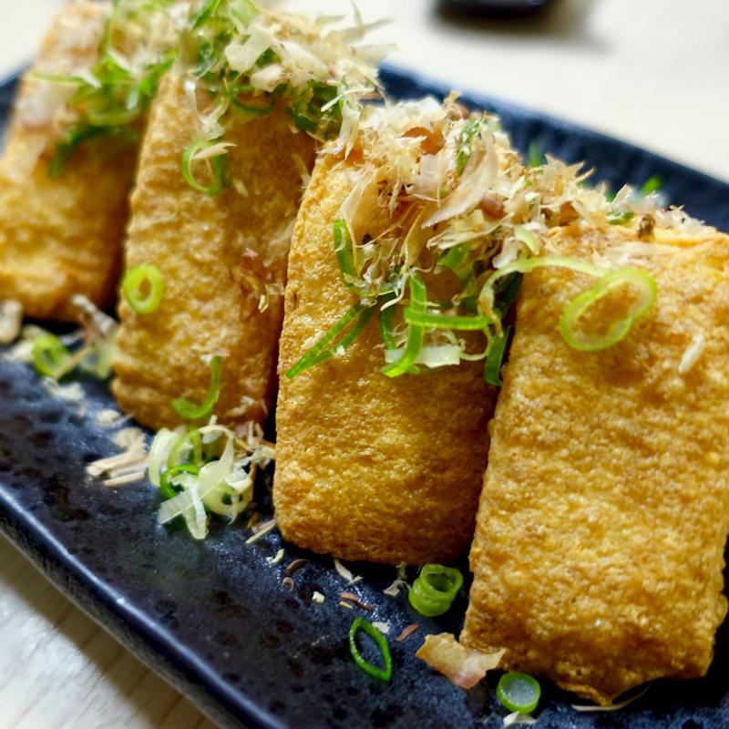 揚げたて！厚揚げ(魚介別館 のみすけ)