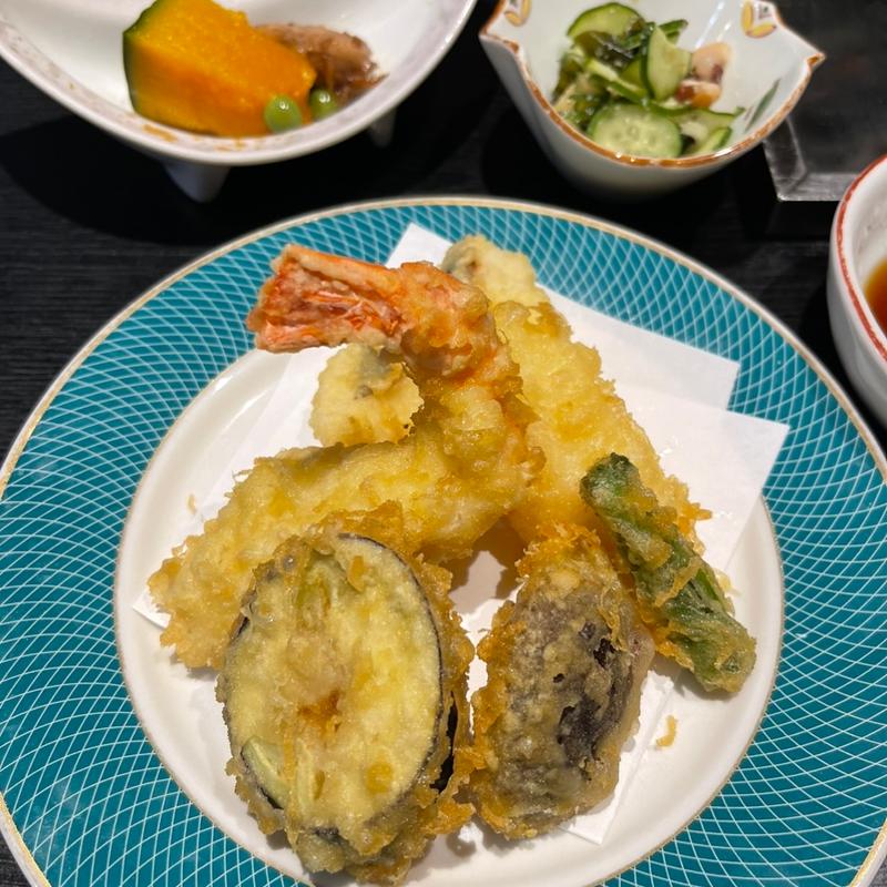 天ぷら定食　握り(松由 )