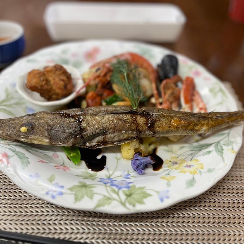 お魚プレート(ビストロ やまの囲炉)