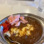 インディアンカレーチーズトッピング