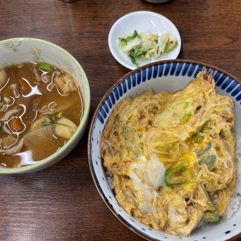 天とじ丼(ゆきくら食堂 )