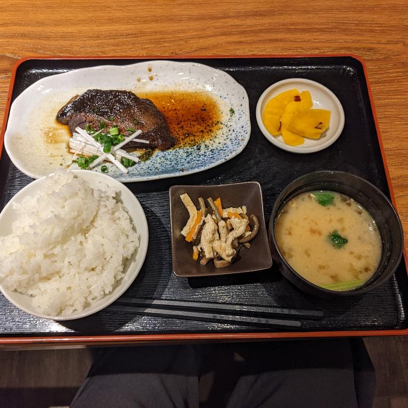 銀だら定食（白米）(浅草割烹天とよ神保町店)