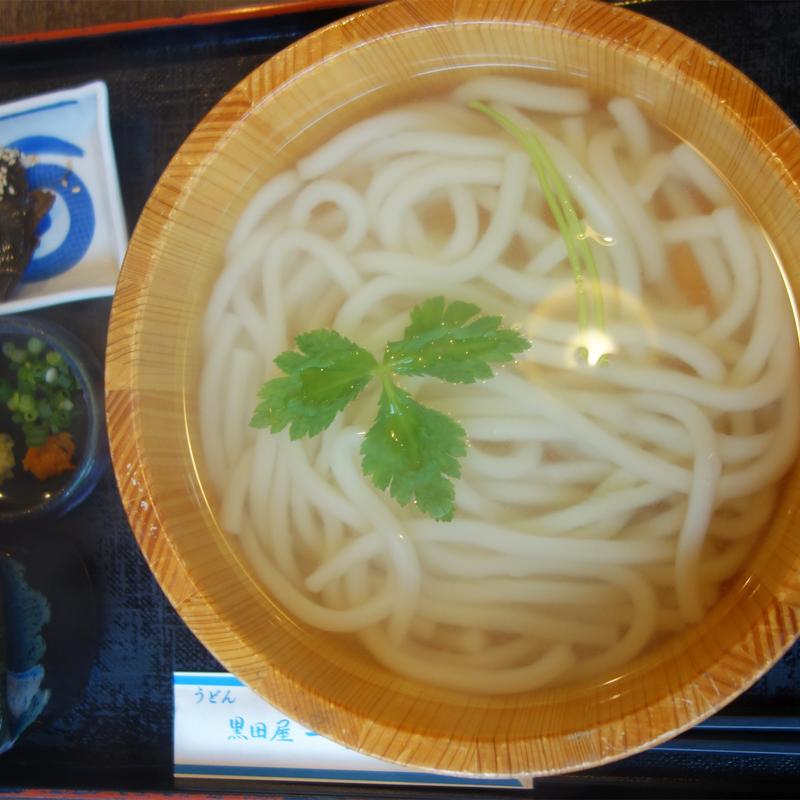 湯だめうどん(黒田屋 一文字)