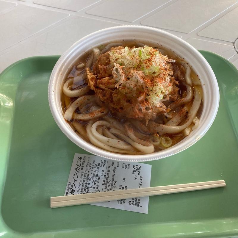 野菜うどん大盛(風ラインふじみ )