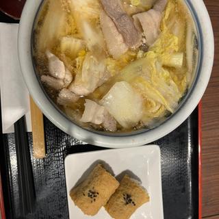 白菜と豚バラ(豊前裏打会 萬田うどん)