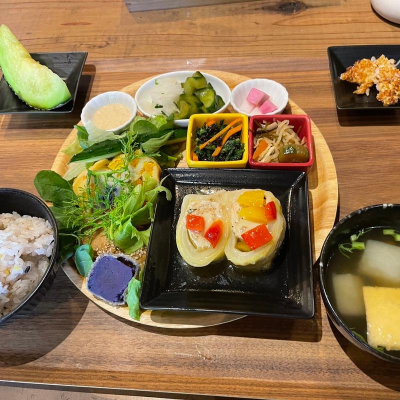 日替わりランチ(『豊土の里農園』畑 To Kitchen Café)