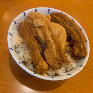 煮豚ごはん(加辺屋 西公園店)