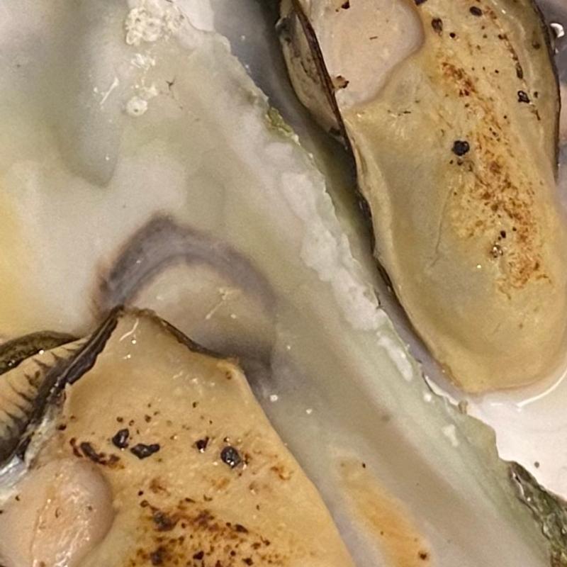 炙り牡蠣(minamo cafe)