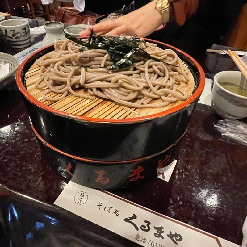ざるそば(くるまや 中津川店 )