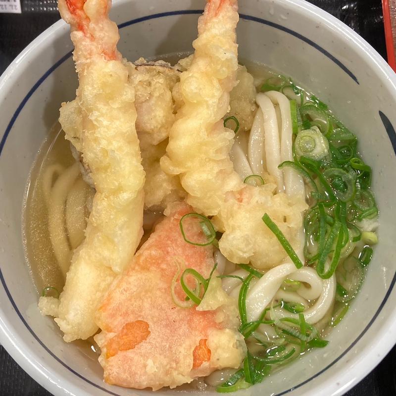 特上天ぷらうどん(おにやんま 日本橋店)