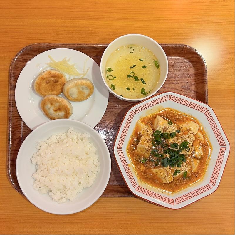 麻婆豆腐定食(曾さんの餃子 水道橋店)