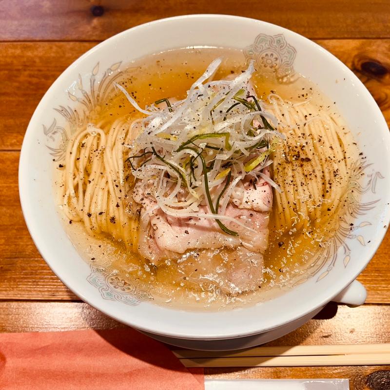 01チャーシュー 塩そば(麺屋 坂本01)