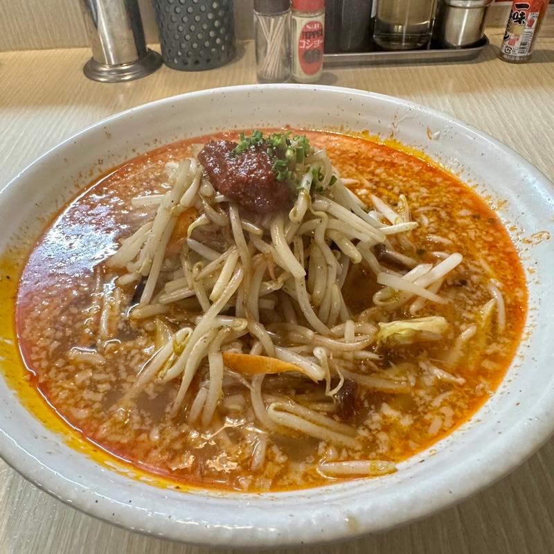 辛タンメン　大盛(らーめん 流れ星)