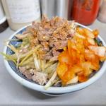 ミニネギ丼＋サービス辛タマ(ラーメンショップ 122号騎西店)