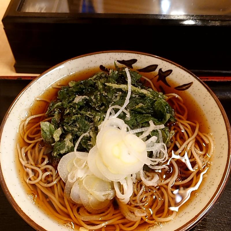 春菊天そば(そばよし)