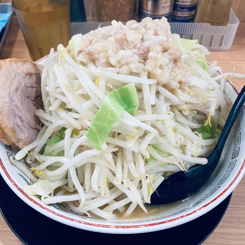 ミニラーメン野菜アブラ増し(豚山 神保町店)