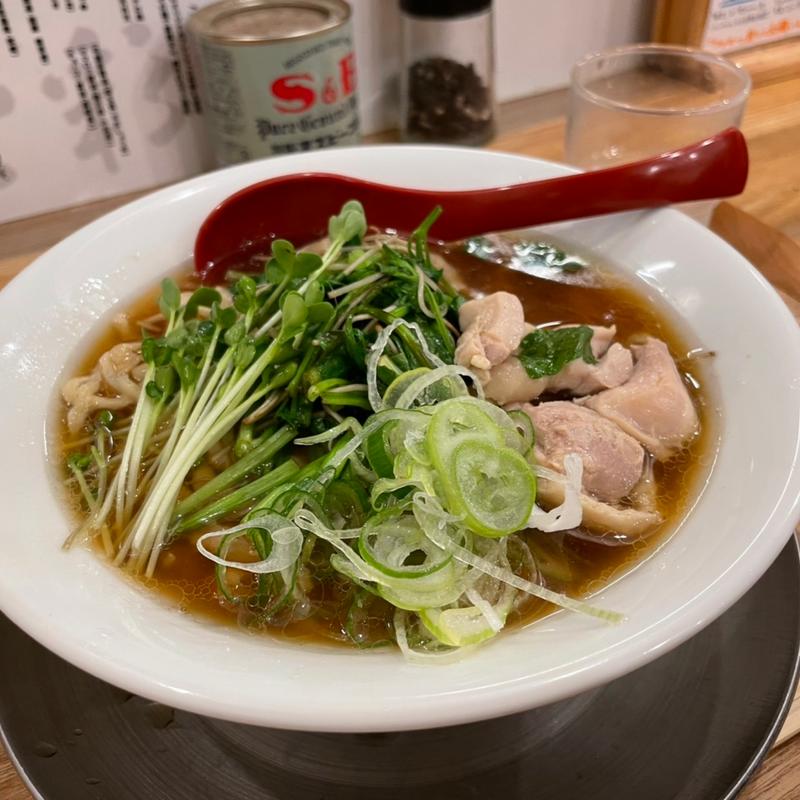 芹そば(麺や 七彩 八丁堀店)