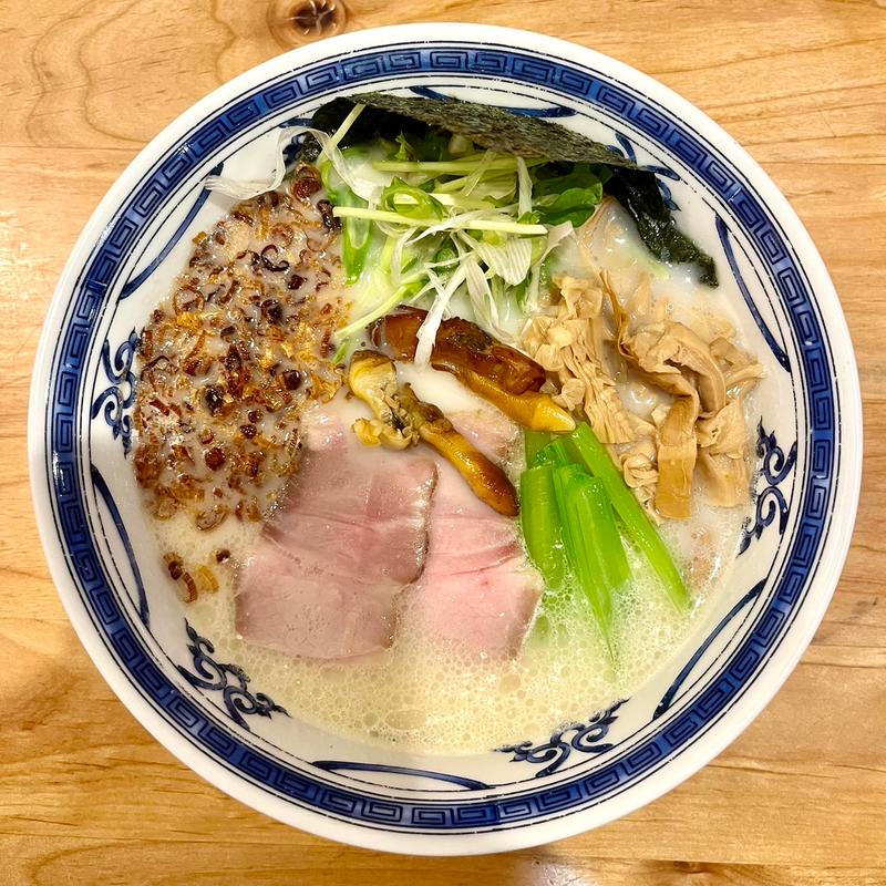 貝白湯らーめん(らーめん砦 研究所)