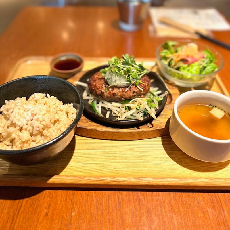 和風おろしハンバーグ(KAITEKI CAFE)