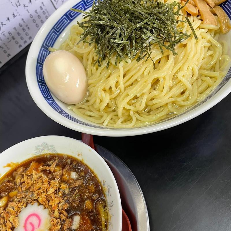 ざる中華 大盛り 味玉(中華そば 亀喜屋 （カメキヤ）)