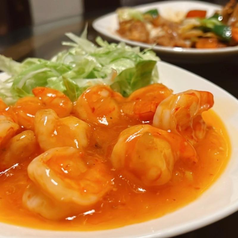 エビのチリソース煮(上海酒家 タオタオ)