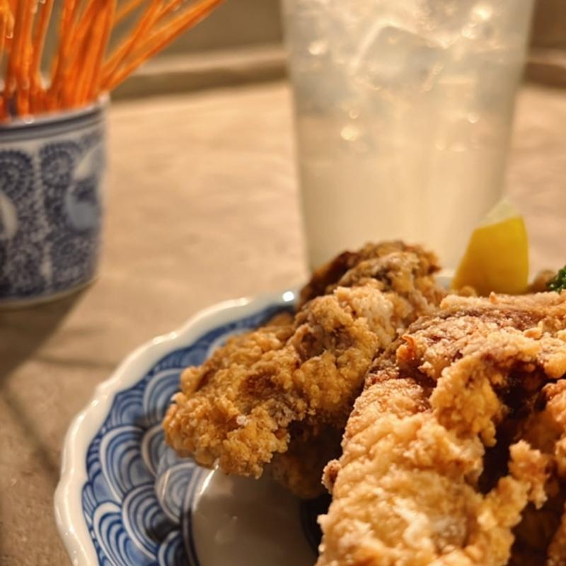 自慢の鶏から/ハーフ(食堂 岩亀 -gan亀)