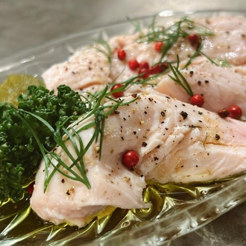 厚切り鶏ハム/ハーフ(食堂 岩亀 -gan亀)