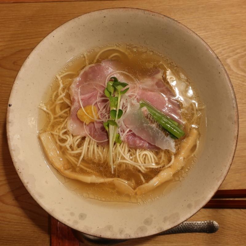 真鯛そば　しお(真鯛そば はなたば)